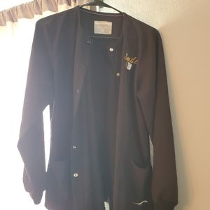 Embroidered Scrub Jacket